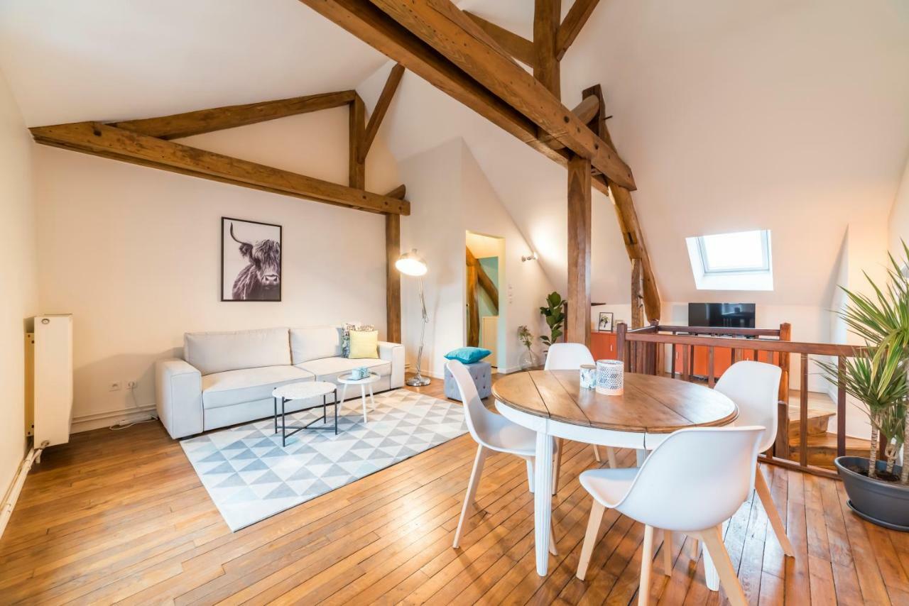 Newcenter Duplex Appartement Auxerre Buitenkant foto