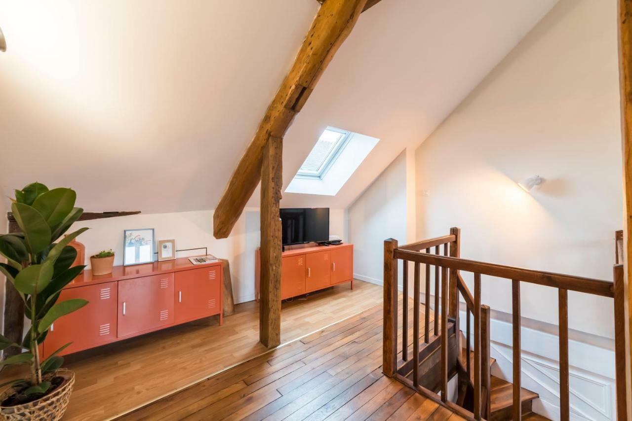 Newcenter Duplex Appartement Auxerre Buitenkant foto